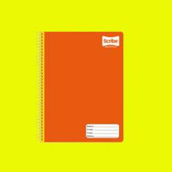 Cuaderno forro amarillo Scribe